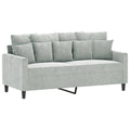 Velvet 2-Seater Sofa A42880