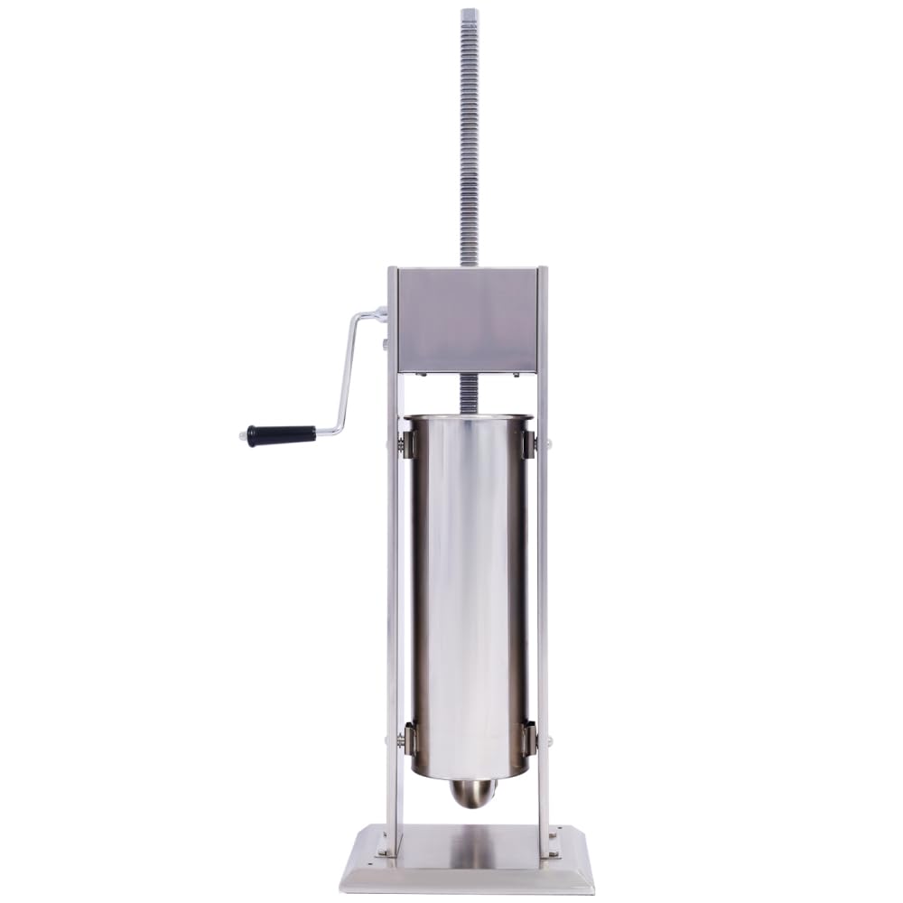 Stainless Steel Vertical Sausage Stuffer with 4 Stuffing Tubes D361923