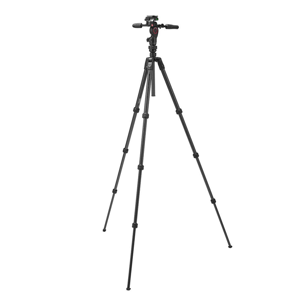 Carbon Fibre Travel Tripod Kit with 3-Way Fluid Head N108