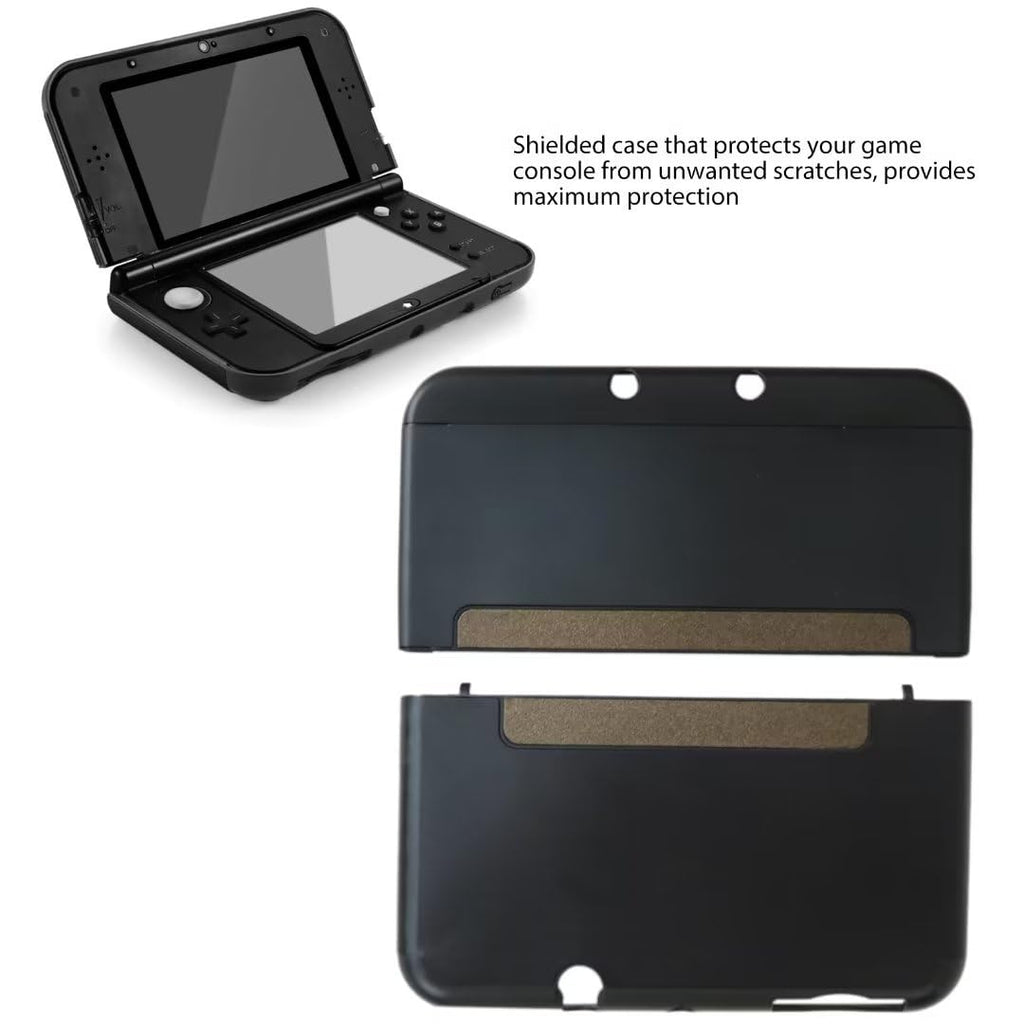 Black Aluminum Plastic Protector Case for Nintendo New 3DS XL LL X5502