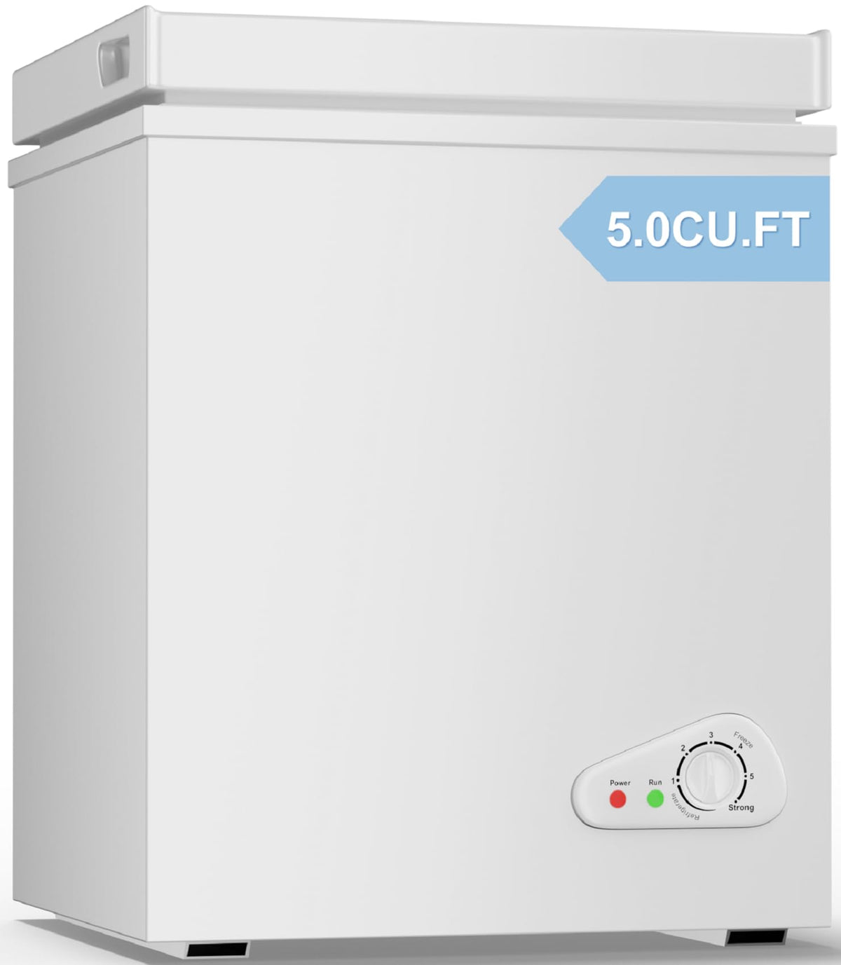 5.0 Cubic Feet White Chest Freezer U757