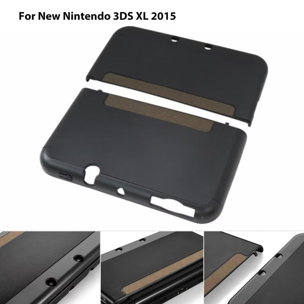 Black Aluminum Plastic Protector Case for Nintendo New 3DS XL LL X5502