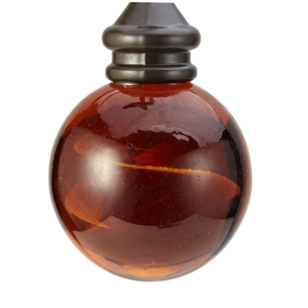 Glass Ball Chain Pendant Ornament 2 Pcs F700552