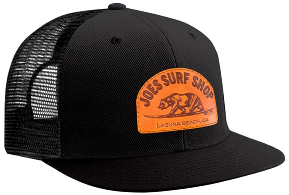 Surfing Bear Flat Bill Snapback Trucker Hat N73963