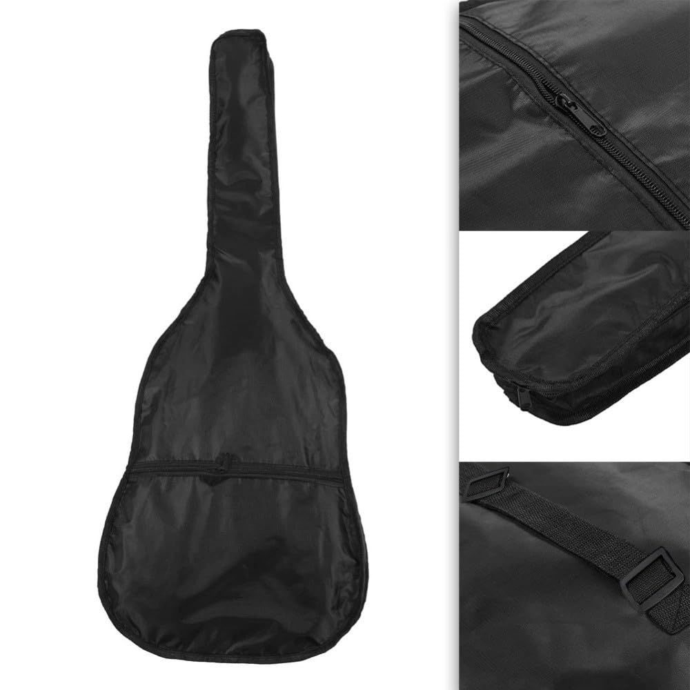 38 Inch Oxford Cloth Water Resistant Acoustic Guitar Gig Bag Q876