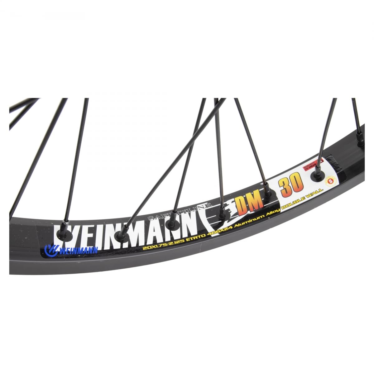 20" x 1.75 Black BMX Rear Wheel X8931