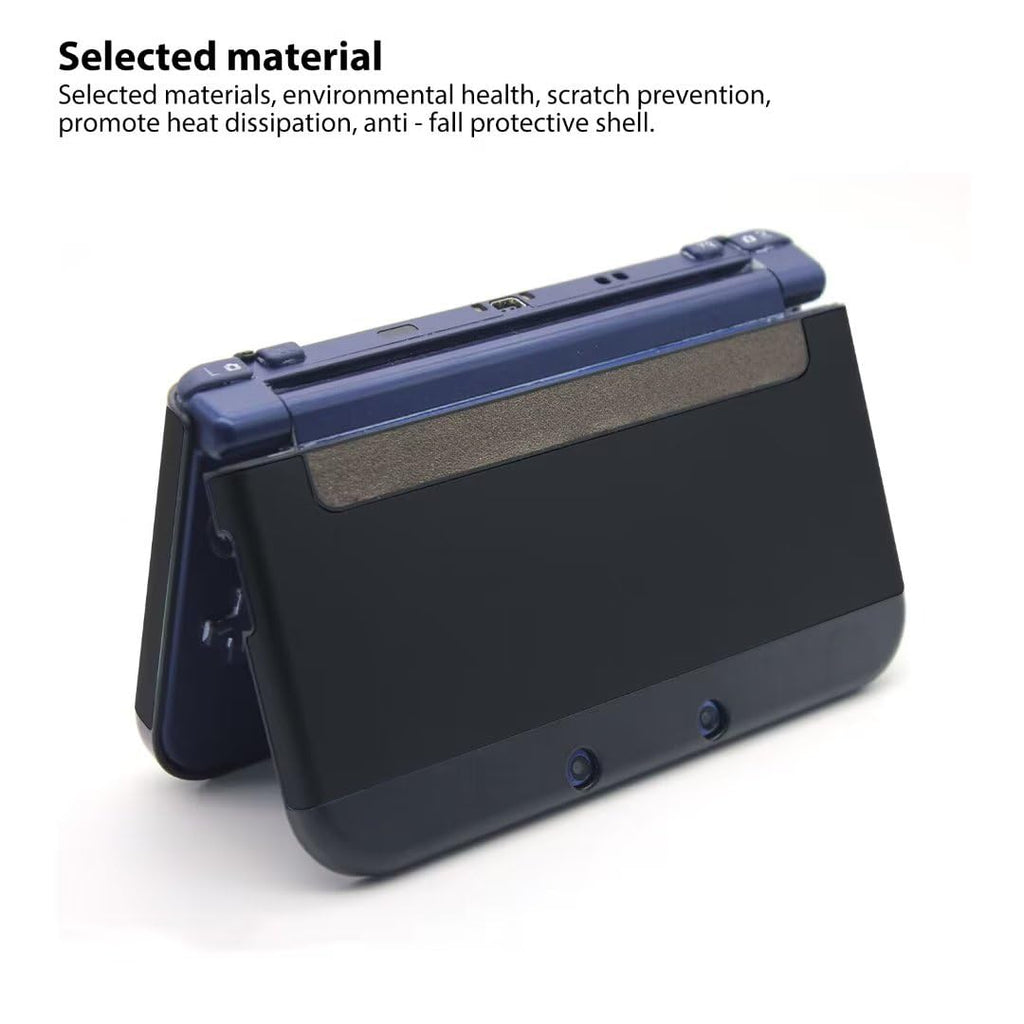 Black Aluminum Plastic Protector Case for Nintendo New 3DS XL LL X5502