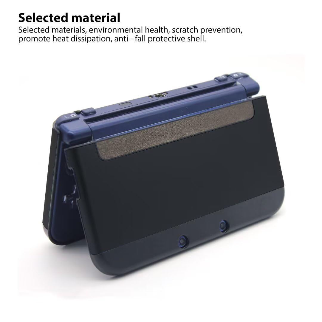 Black Aluminum Plastic Protector Case for Nintendo New 3DS XL LL X5502