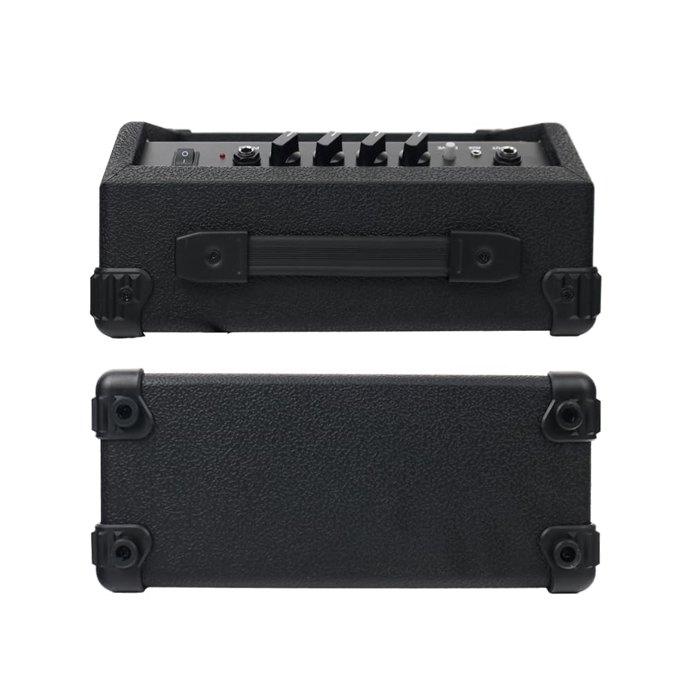 20W Black Portable Electric Guitar Amplifier O81501