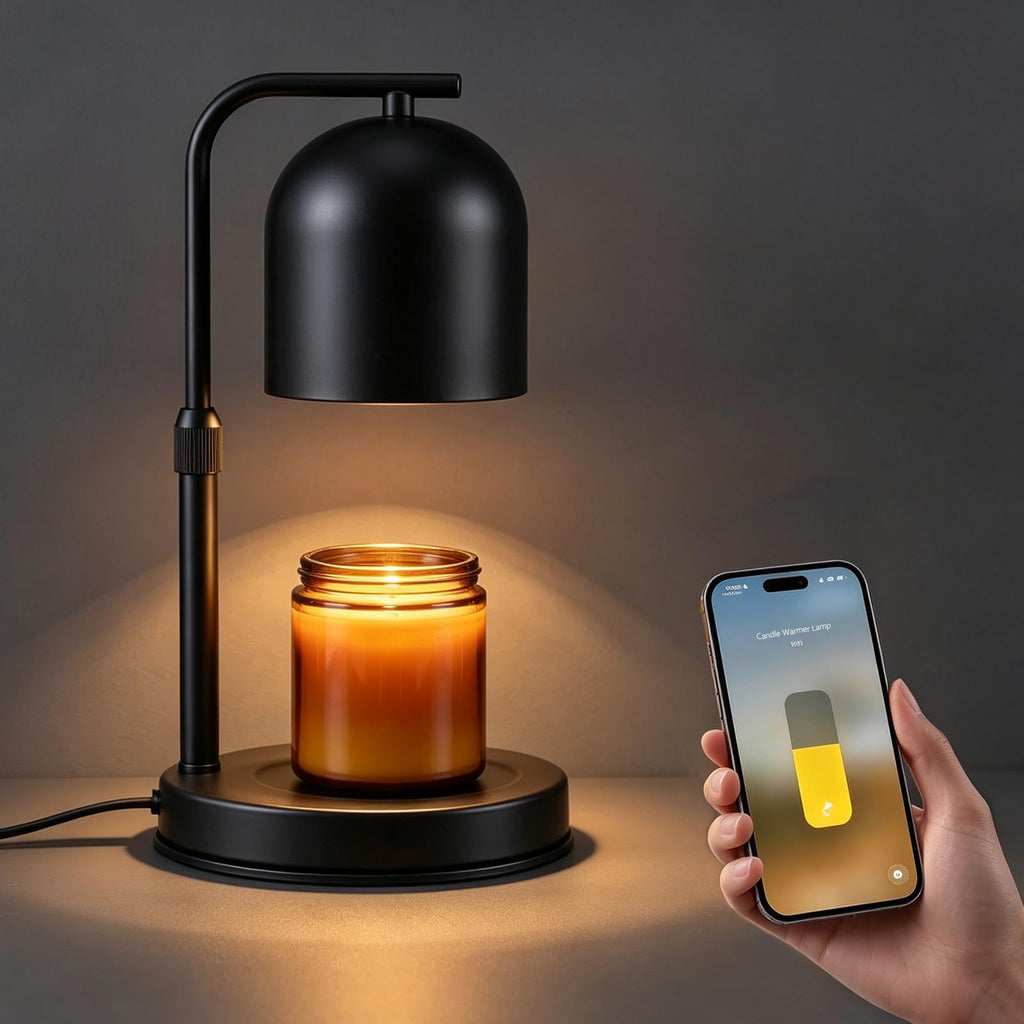 Adjustable Height App Controlled Candle Warmer Lamp with Timer L66569