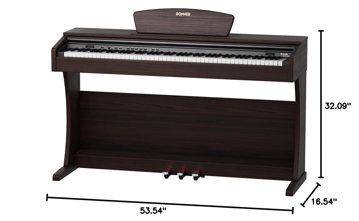 88 Weighted Keys Digital Piano M827