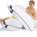 King Size Set of 2 Firm Bed Pillows Z801914