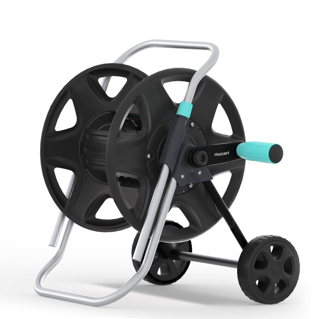 Metal Heavy Duty Garden Hose Reel Cart with Wheels C3315