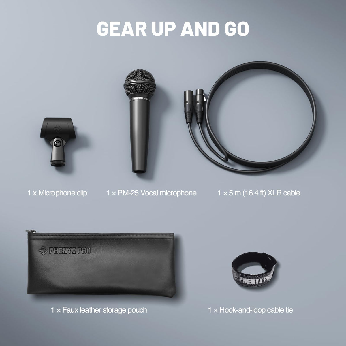 Cardioid Dynamic Wired XLR Microphone A769