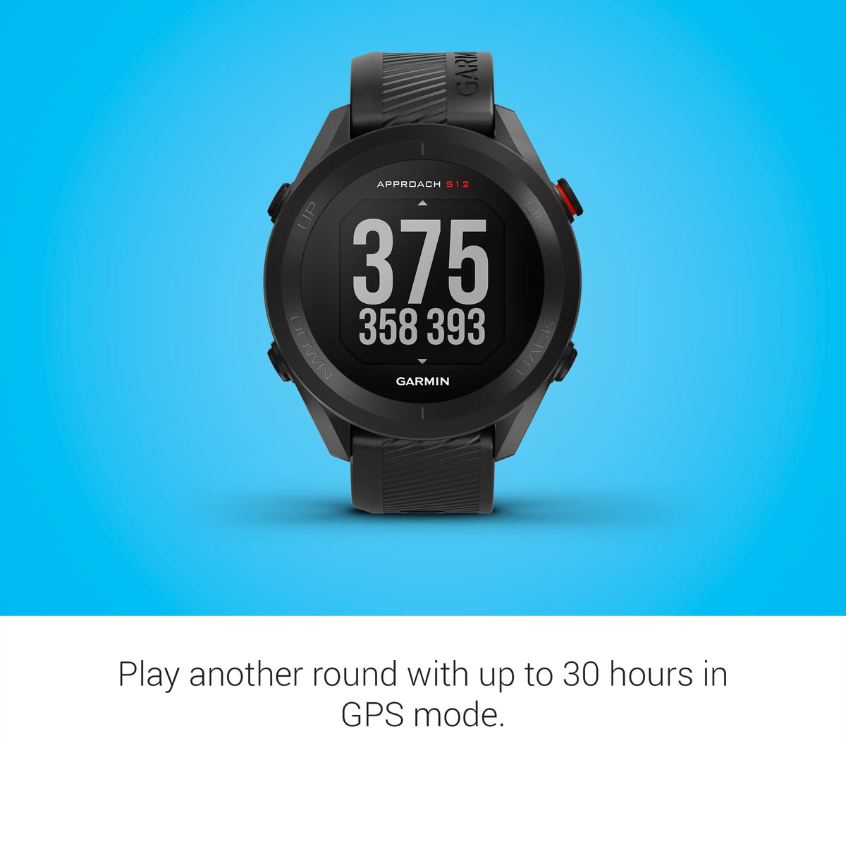 Black Golf Watch C8255