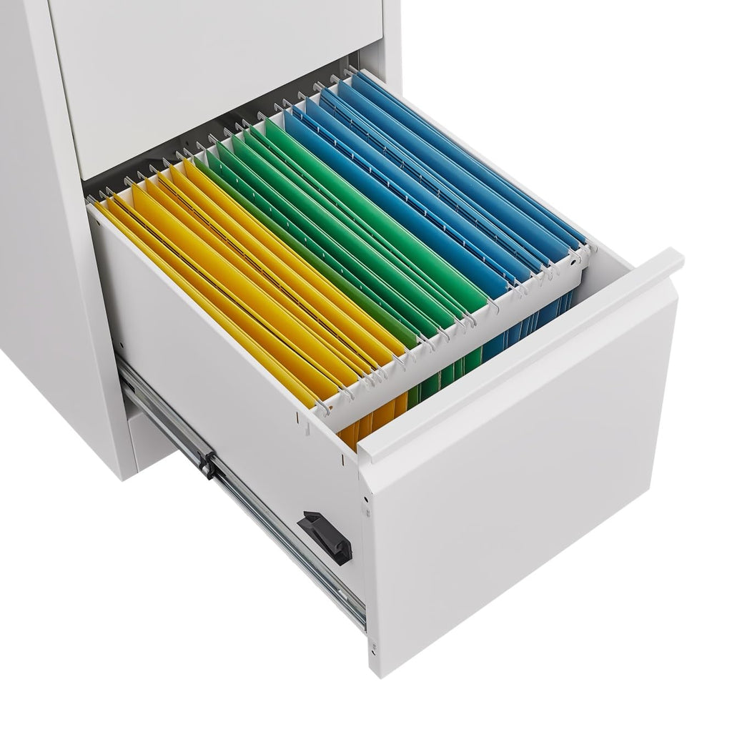 4 Drawer Vertical Metal File Cabinet with Lock P560117