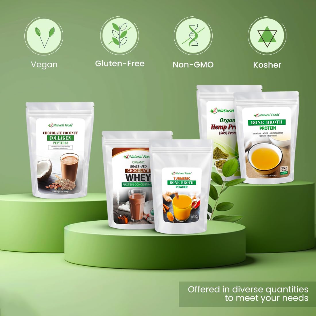 Chocolate Collagen Peptides with Coconut Milk Powder 1 lb M4860