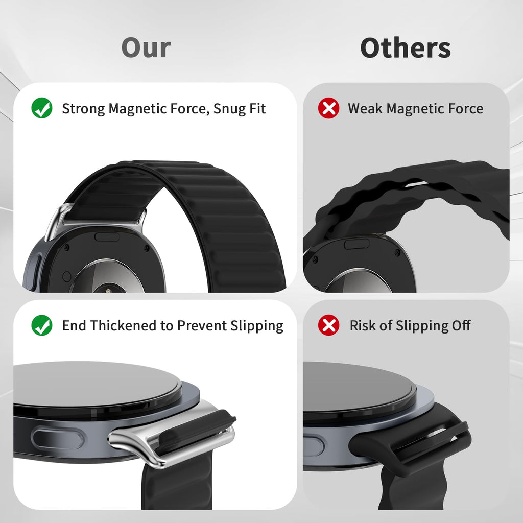 Magnetic Silicone Sport Band 40mm 44mm 46mm W135524