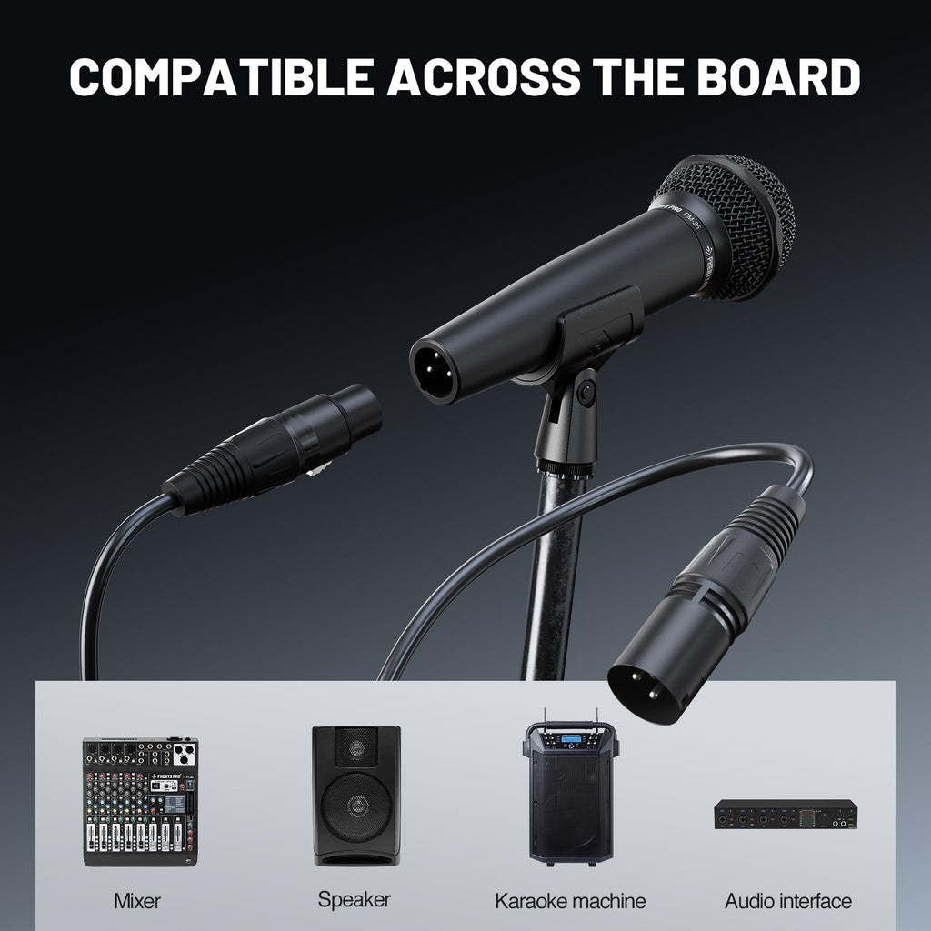 Cardioid Dynamic Wired XLR Microphone A769