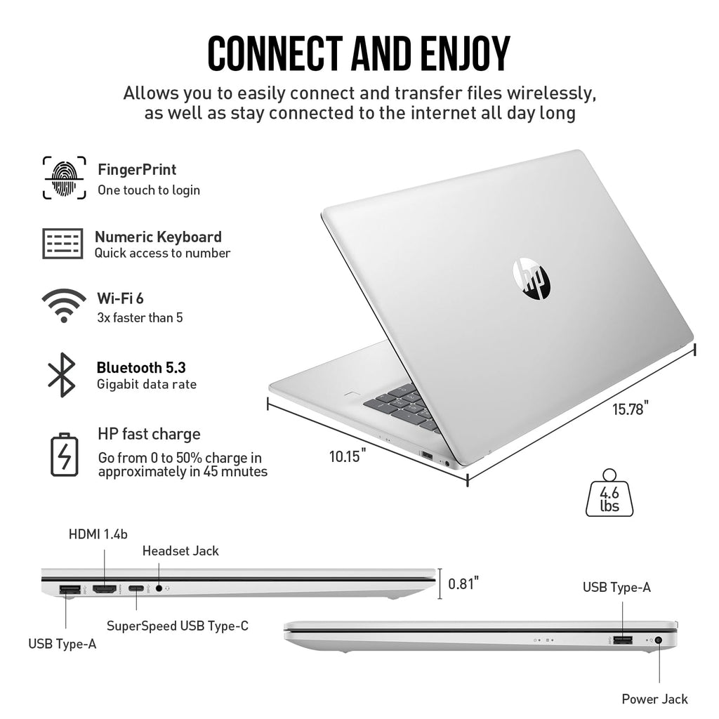 17.3 Inch Touchscreen Laptop Intel Core i7 16GB RAM 512GB SSD H51885