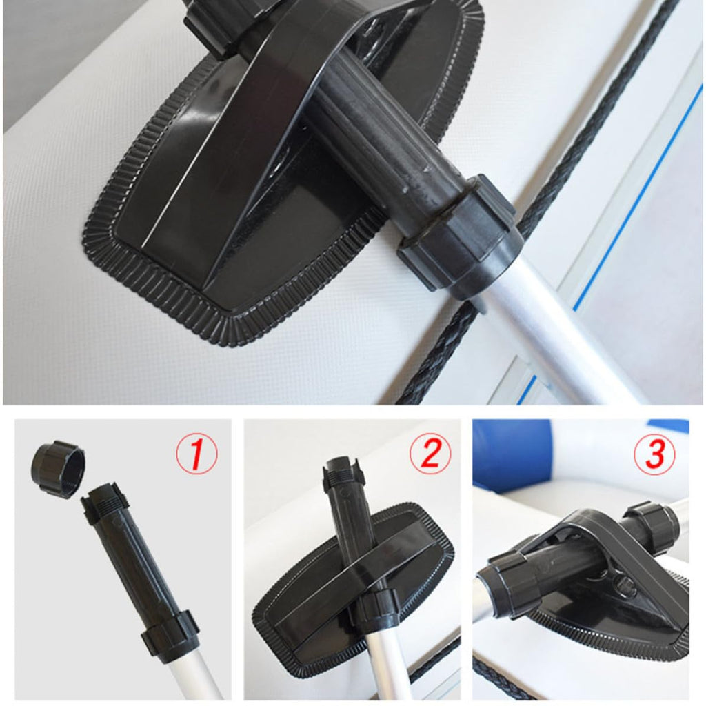 2pcs Telescopic Aluminum Alloy Adjustable Kayak Paddles R790