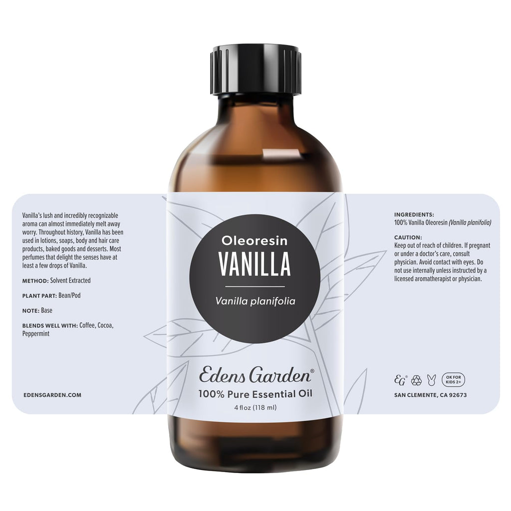 Vanilla Oleoresin Essential Oil 118 ml (4 fl oz) I638574