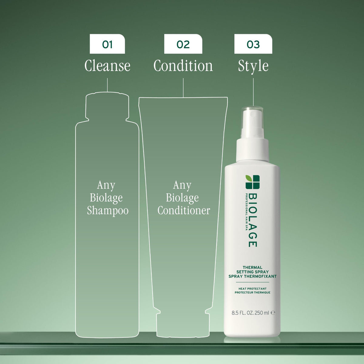 Thermal Setting Spray 8.5 oz G3606