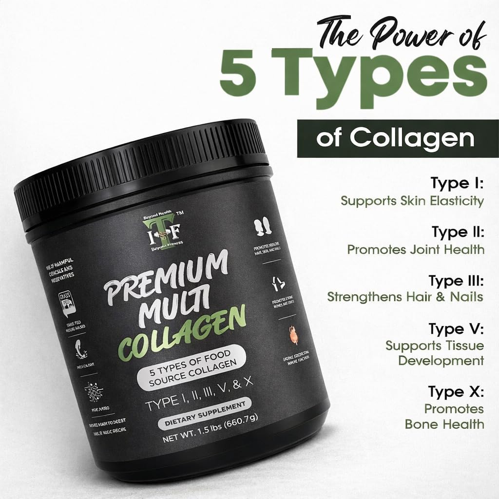 Unflavored Multi Collagen Peptides Powder C915731