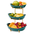 Ceramic 3 Tier Fruit Bowl F326