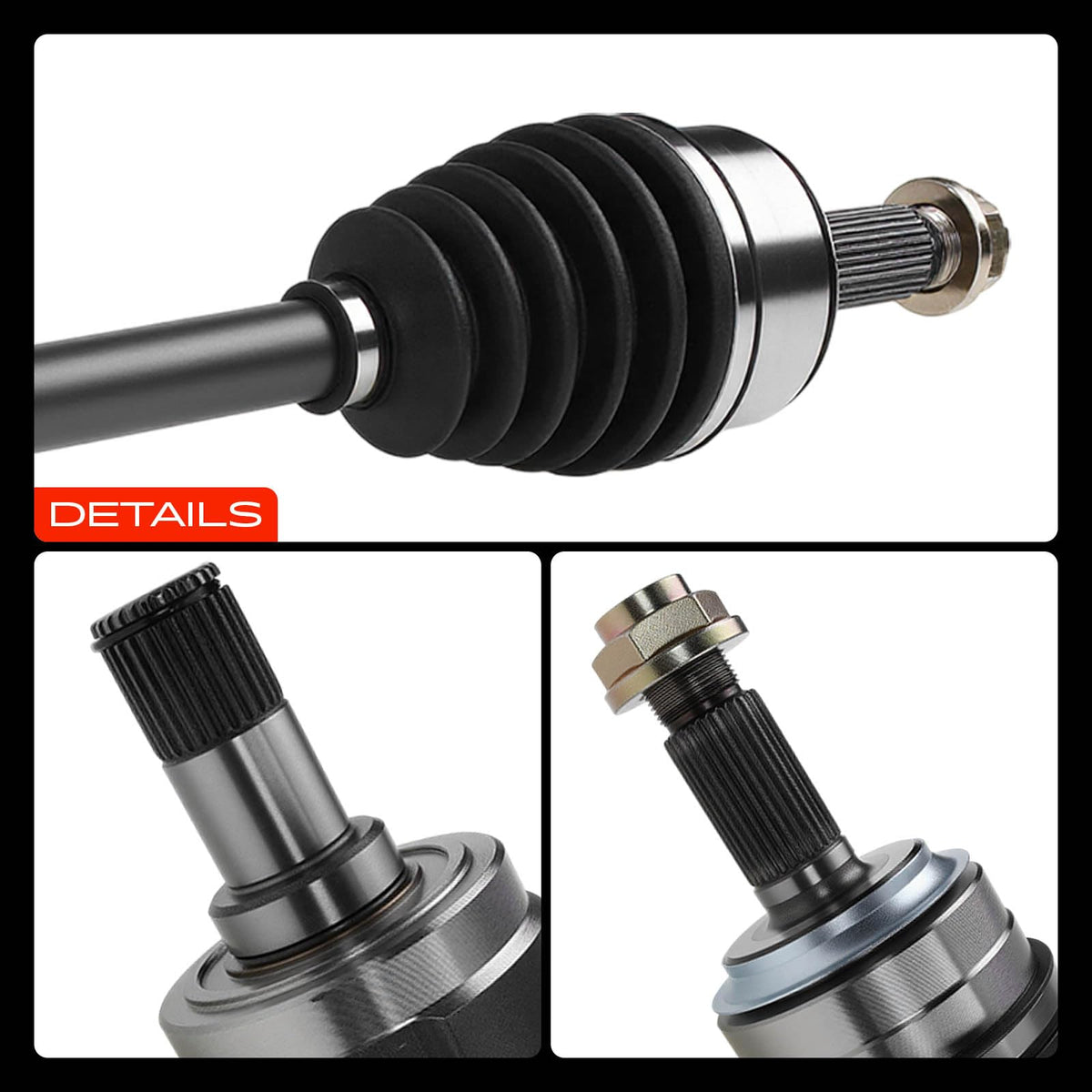Front Left Driver Side CV Axle Shaft Assembly A523