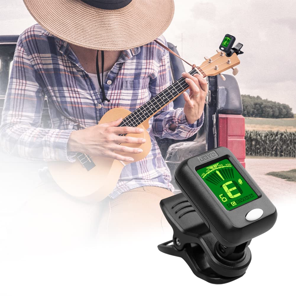 Clip on Chromatic Tuner 4PCS Black Y49772