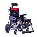16" Reclining Transport Wheelchair with Elevating Leg Rest Q996473