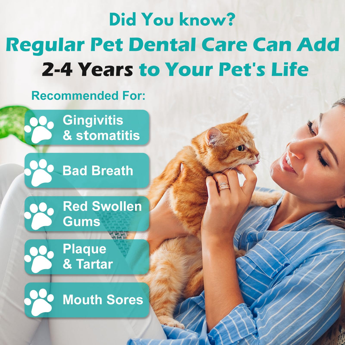 Cat Dental Care Tablets R546