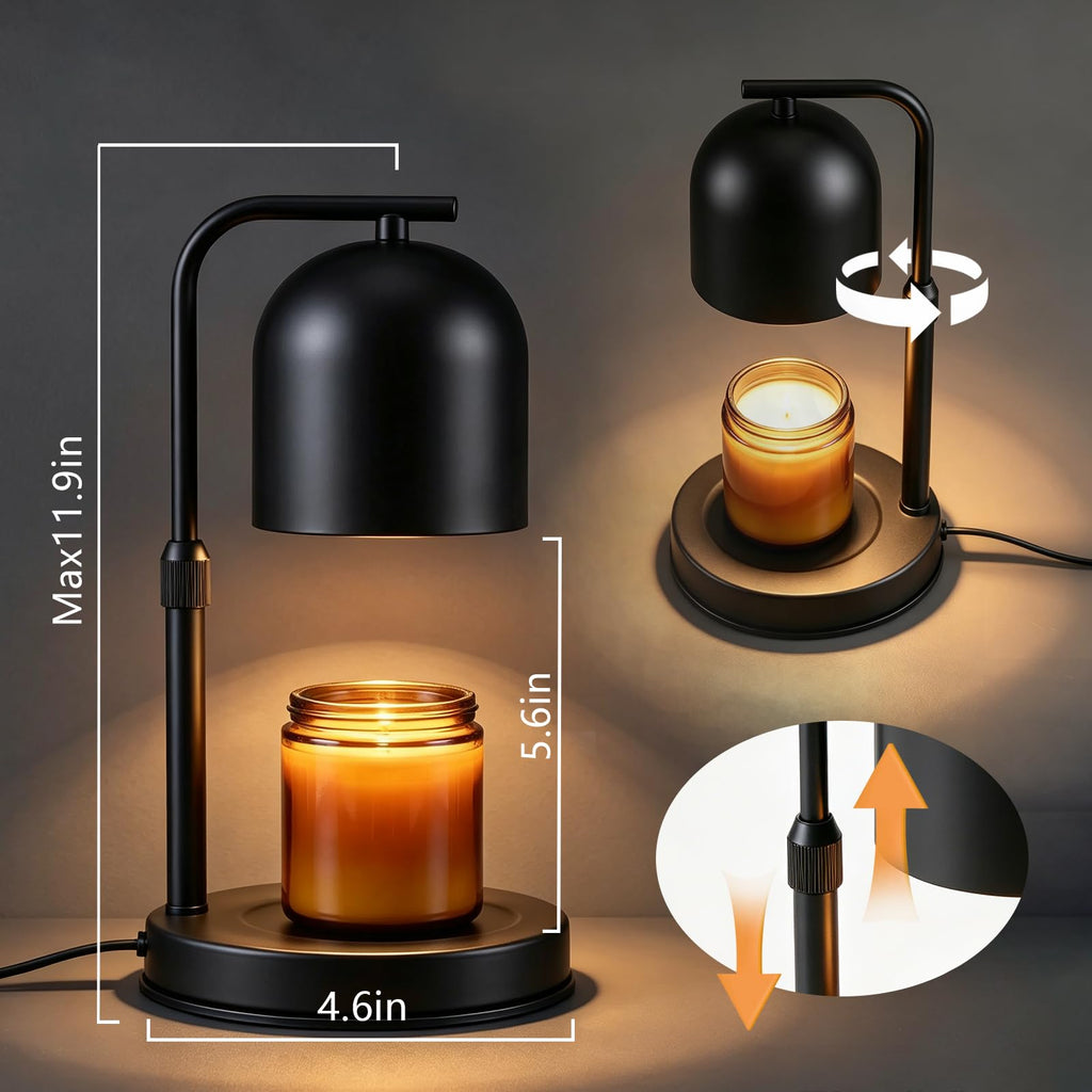 Adjustable Height App Controlled Candle Warmer Lamp with Timer L66569