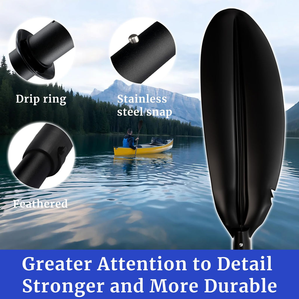 Adjustable Kayak Paddle with Paddle Leash D4404