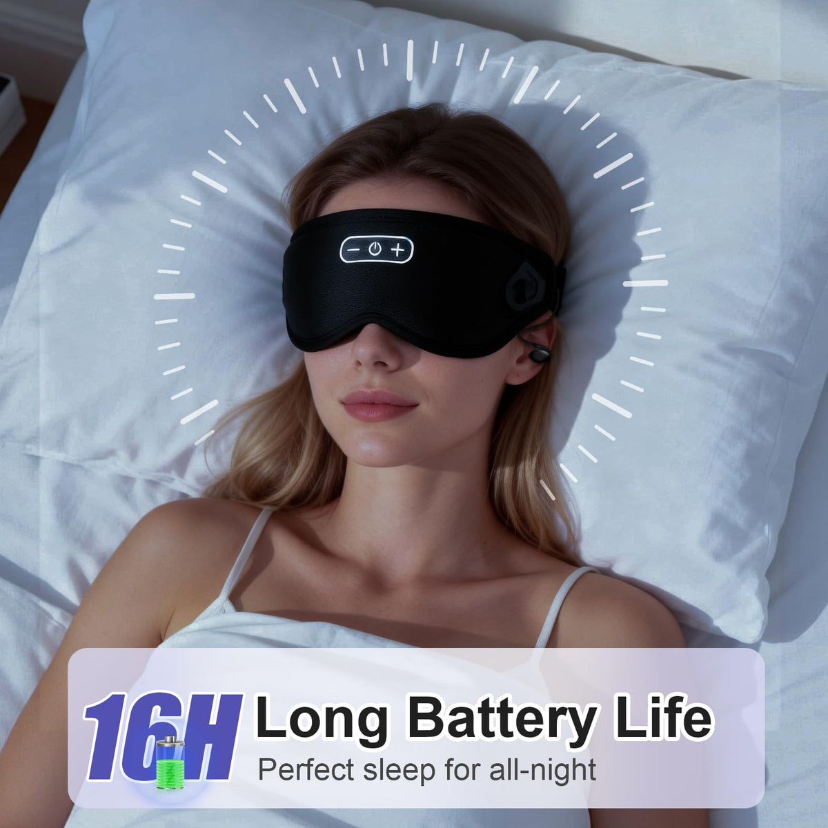 Wireless Bluetooth Sleep Headphones and Blackout Sleep Mask Q648168