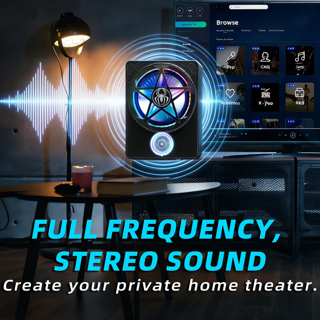 10" Powered Under Seat Subwoofer with Amp Y996