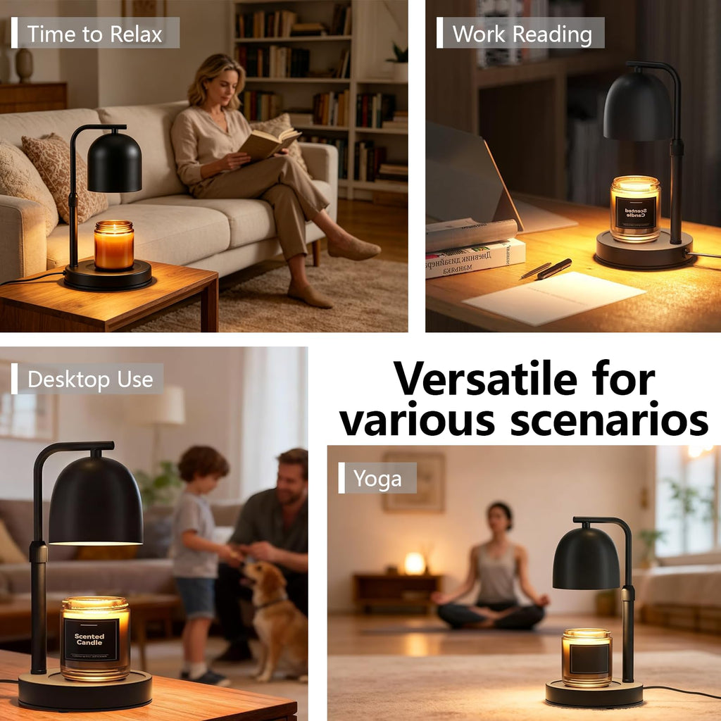 Adjustable Height App Controlled Candle Warmer Lamp with Timer L66569
