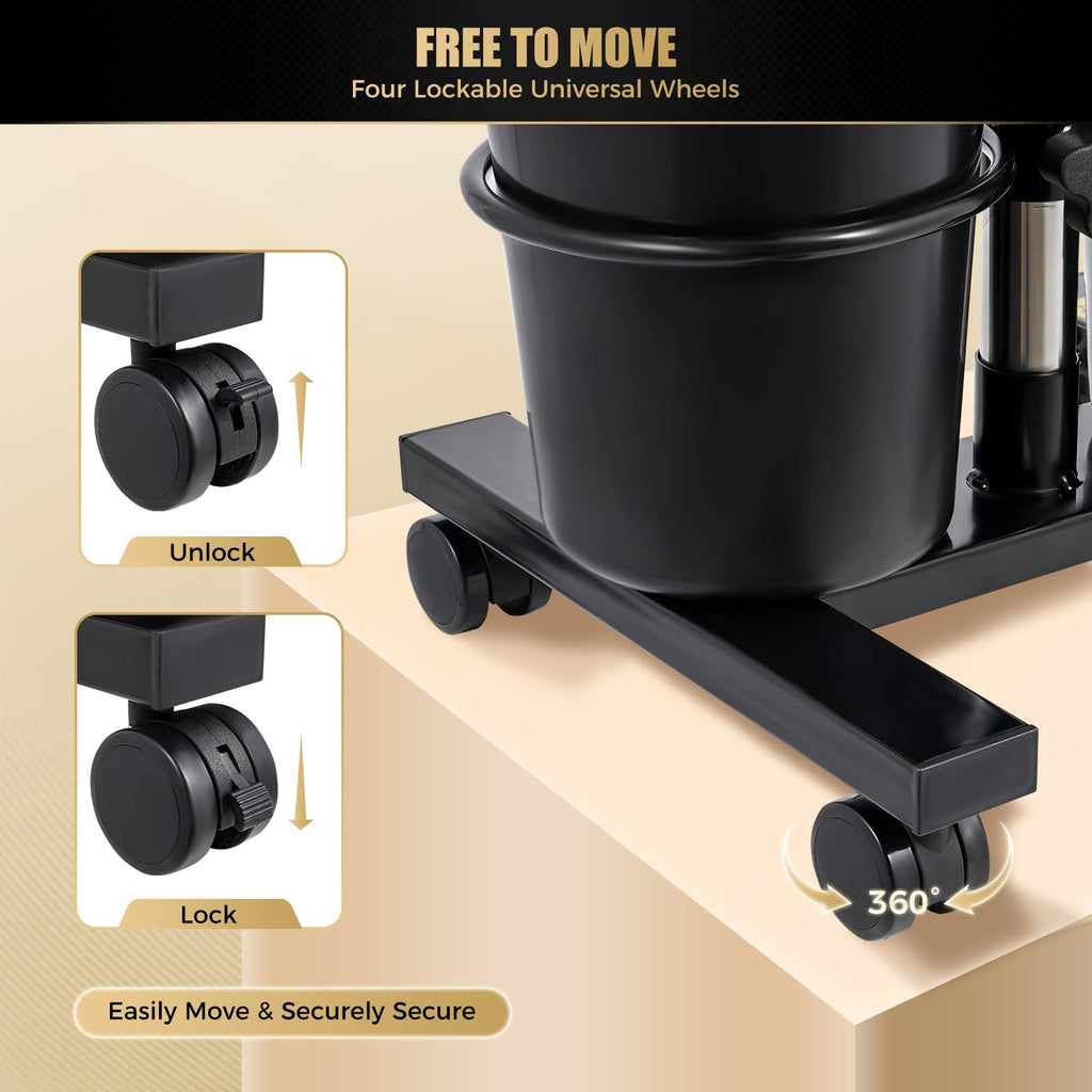 Portable Shampoo Bowl with Electric Pump, Height Adjustable Hair Washing Station B49131