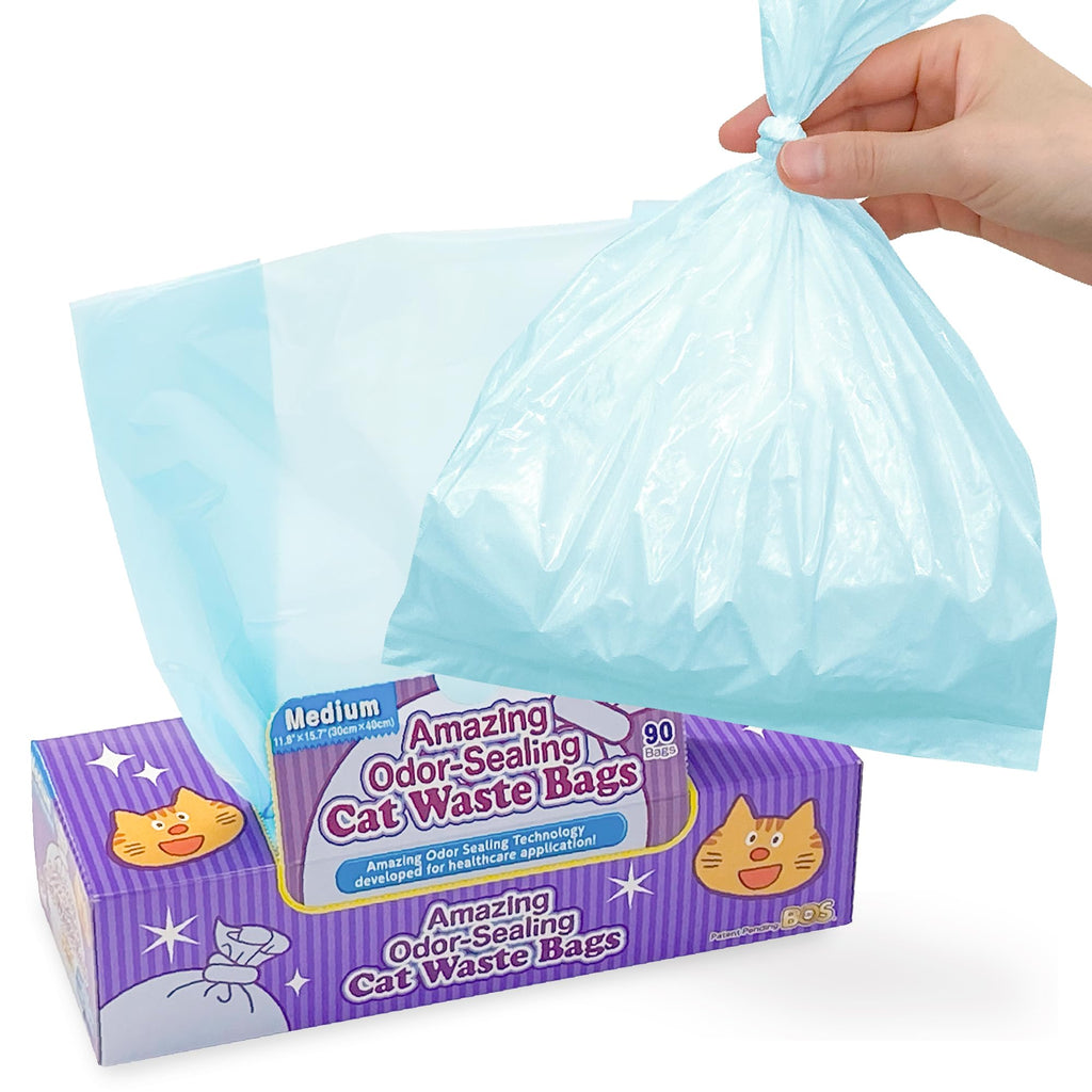 Unscented Cat Waste Disposal Bags 90 Count L86940