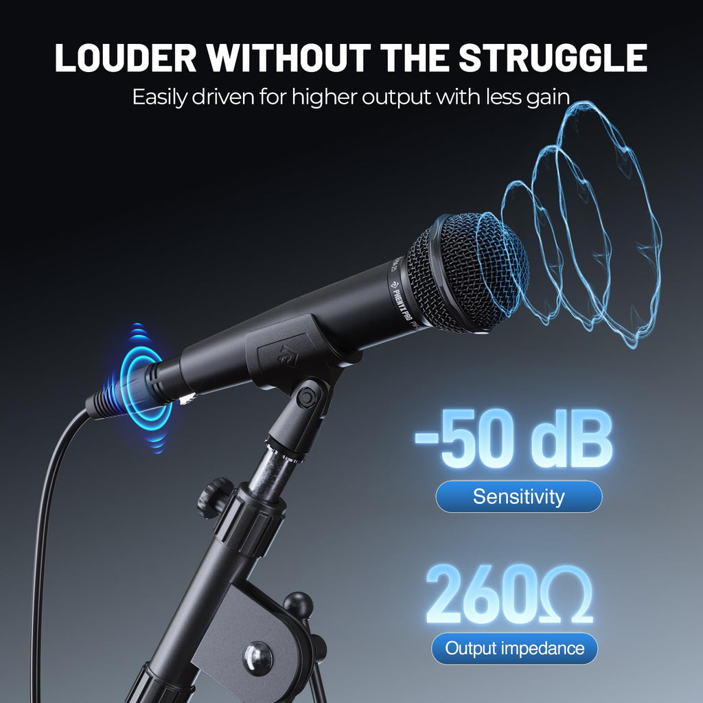Cardioid Dynamic Wired XLR Microphone A769