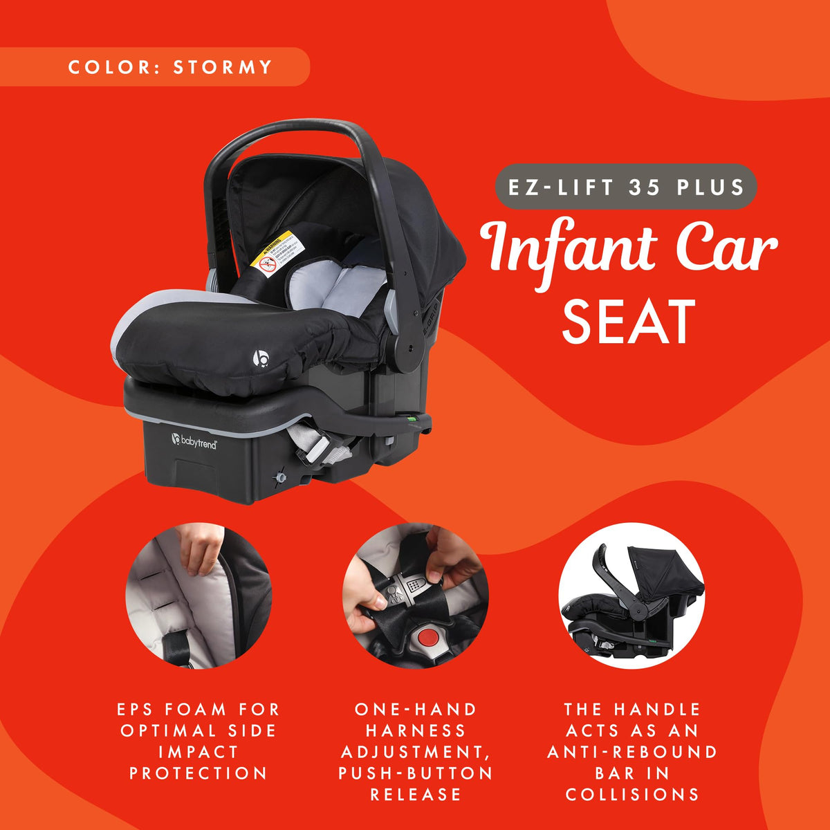 Rear-Facing Infant Car Seat Q952