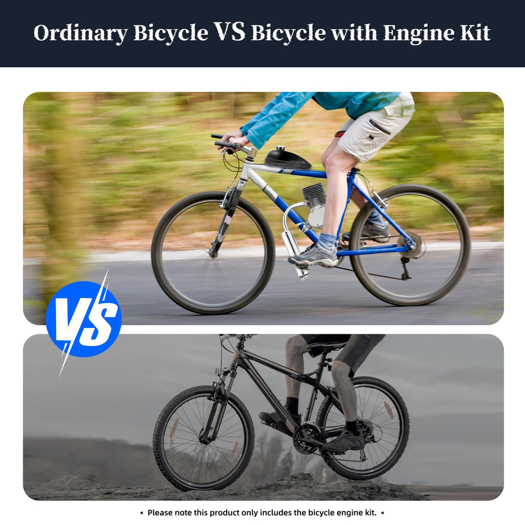 100cc 2 Stroke Bicycle Engine Kit with CDI Ignition and 36-Tooth Sprocket R62044