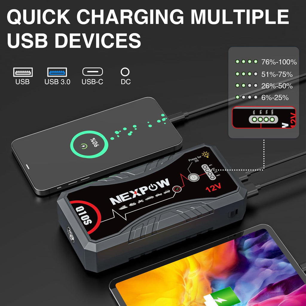 Car Jump Starter J8916