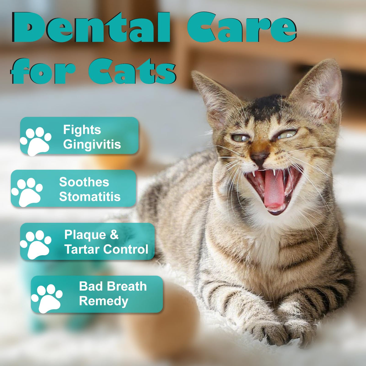 Cat Dental Care Tablets R546