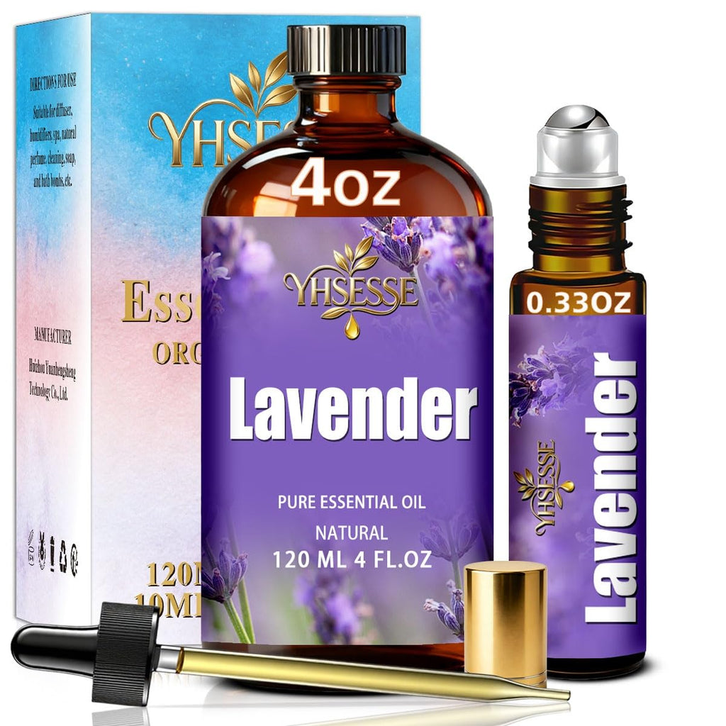 Lavender 4 Fl Oz and Sweet Orange 16 Fl Oz Essential Oil U8492