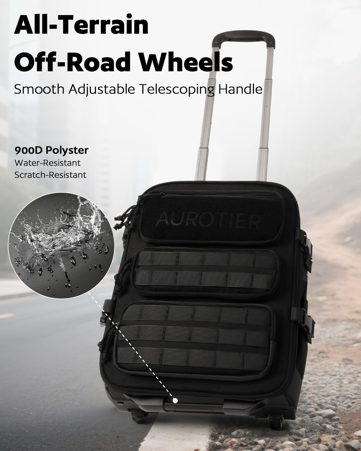 Rolling Wheeled Laptop Backpack A991044