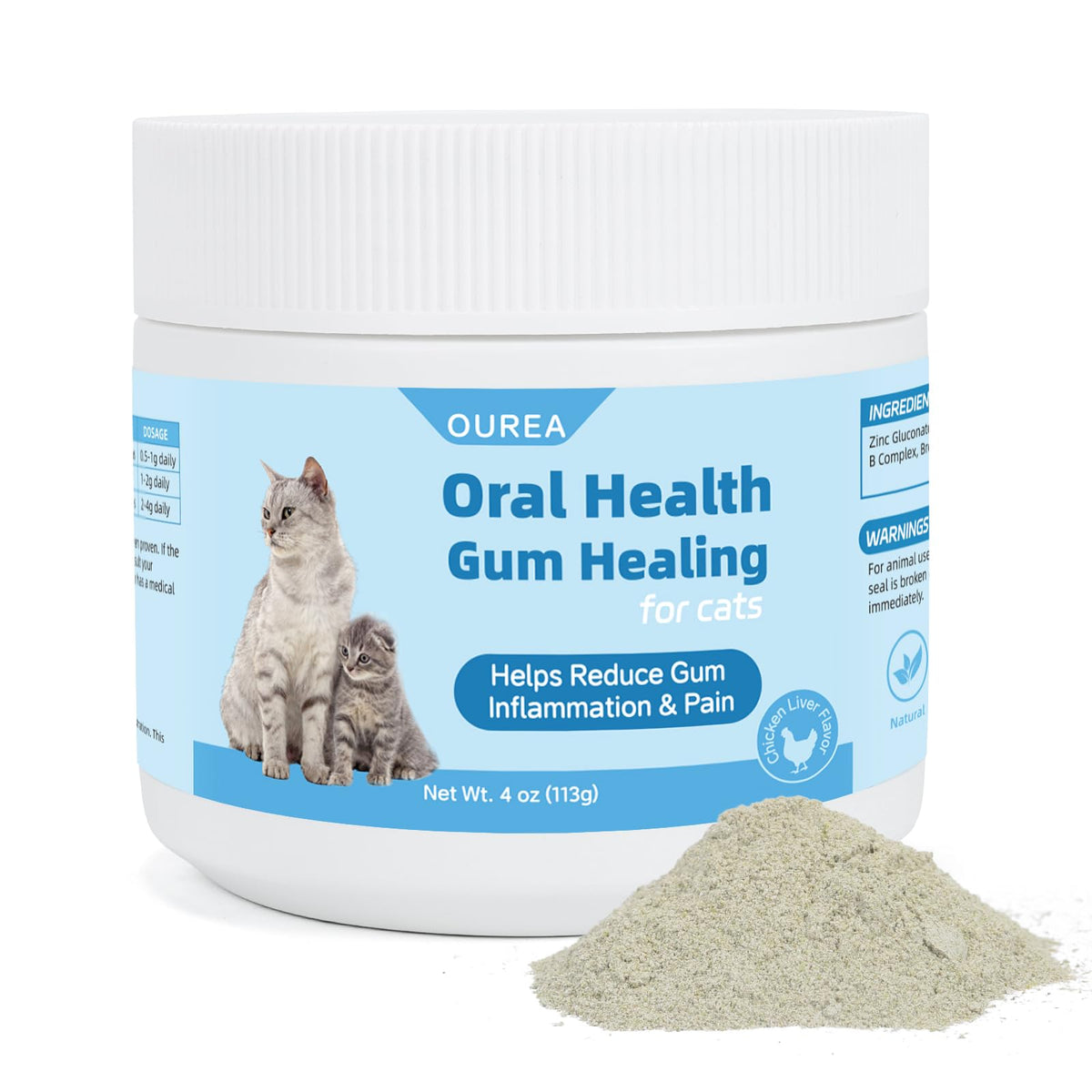 Natural Plant-Based Cat Oral Care F768959
