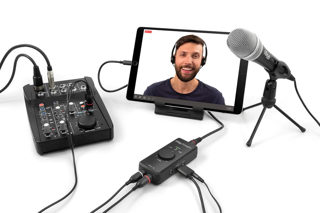 Stereo Audio Interface with USB-C, Lightning and USB A37767