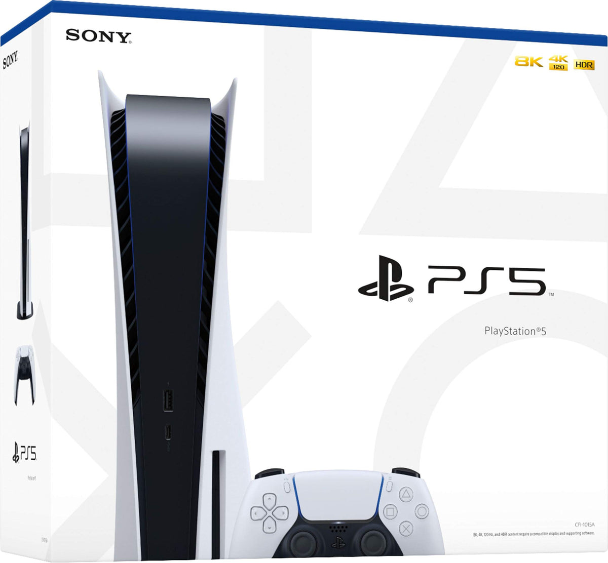 Playstation 5 Disc Version Console with Additional Controller R26148